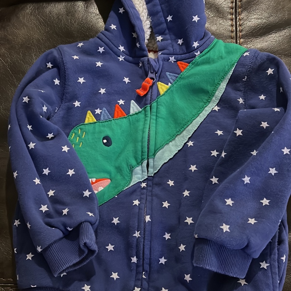 Baby Boden Shaggy-lined hoodie 2/3